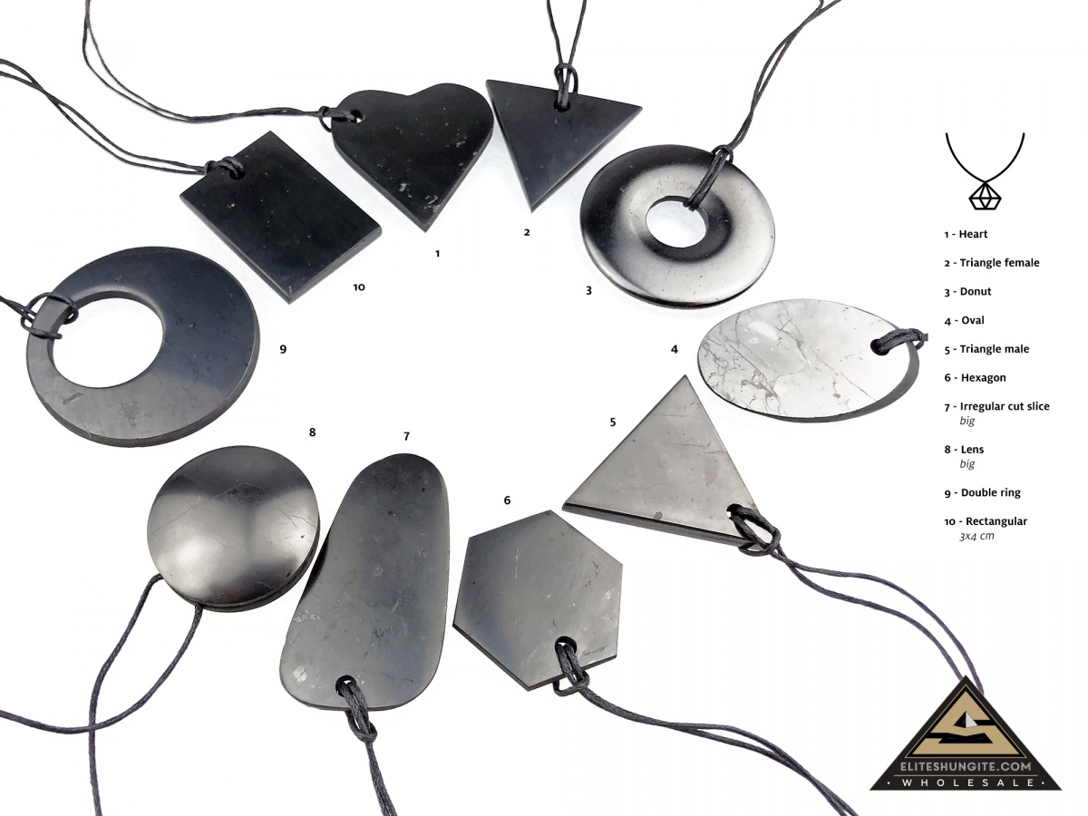 SHUNGITE PENDANTS | EliteShungite.com