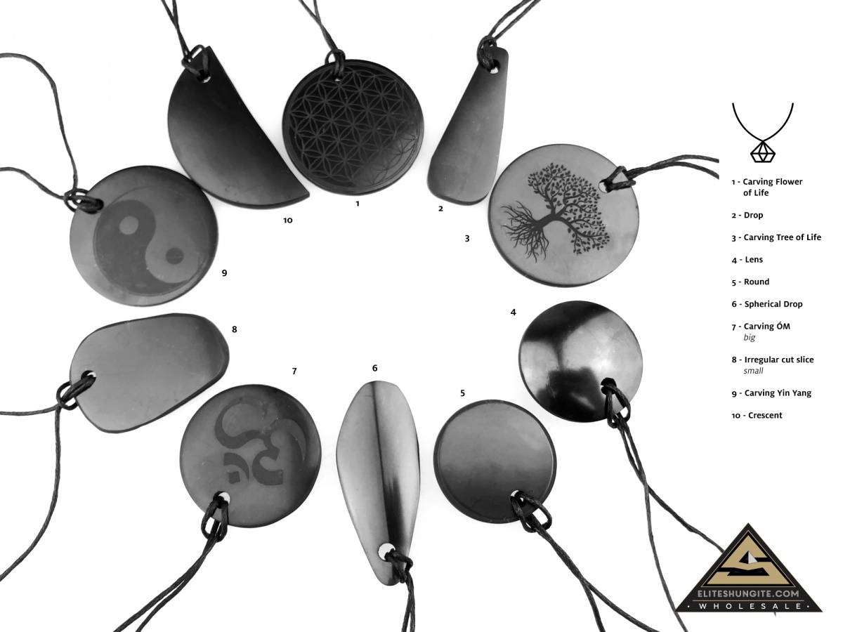 SHUNGITE PENDANTS | EliteShungite.com