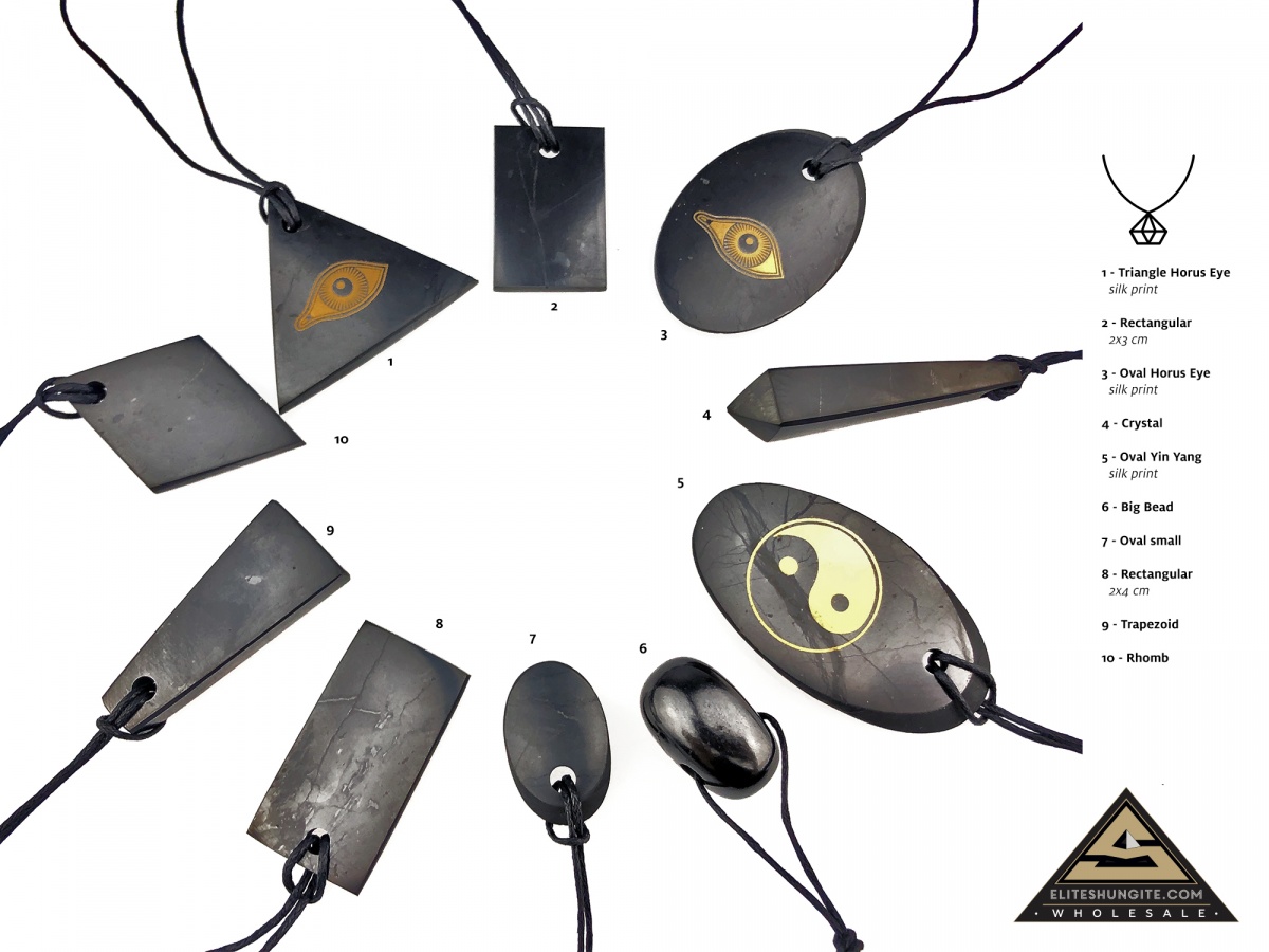 SHUNGITE PENDANTS | EliteShungite.com