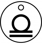 Pendant ZODIAC LIBRA (SCALES) by eliteshungite.com