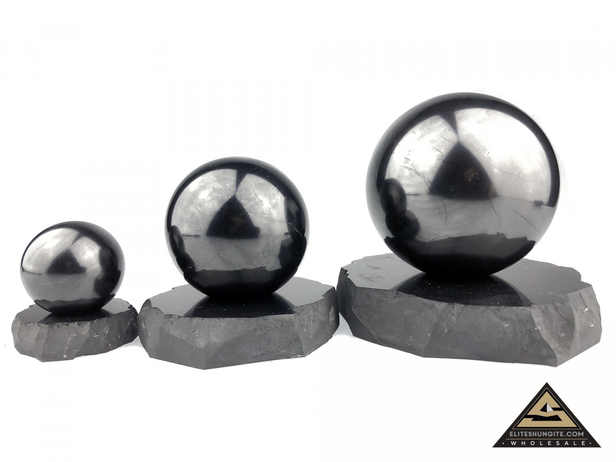 SHUNGITE BALL STANDS | EliteShungite.com