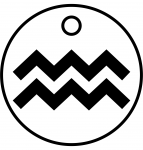 Pendant ZODIAC AQUARIUS (WATER-BEARER) by eliteshungite.com