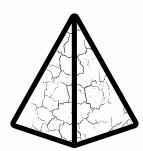Pyramid 3 x 3 cm n/polished by eliteshungite.com