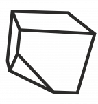Cube 3  cm cut base by eliteshungite.com