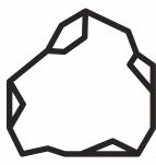 One side polished standing shungite big by eliteshungite.com