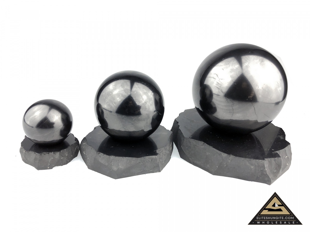 SHUNGITE BALL STANDS | EliteShungite.com